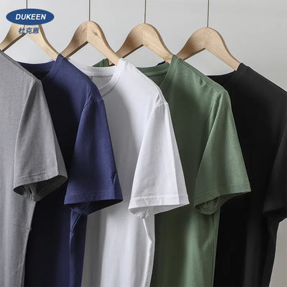 Men's Summer Ice Silk Crew Neck Tee